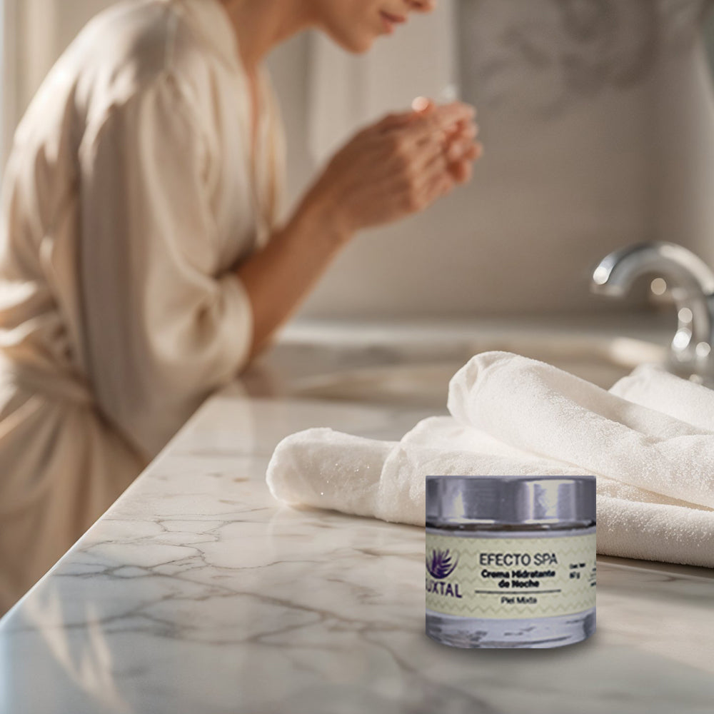 Efecto Spa - Crema Hidratante de Noche Piel mixta