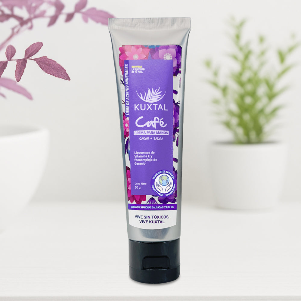 Crema de Manos Hidratante - Café 50 gr.