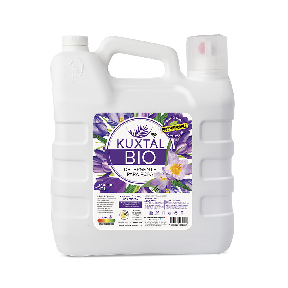 Bio Detergente Líquido para Ropa 10 L.