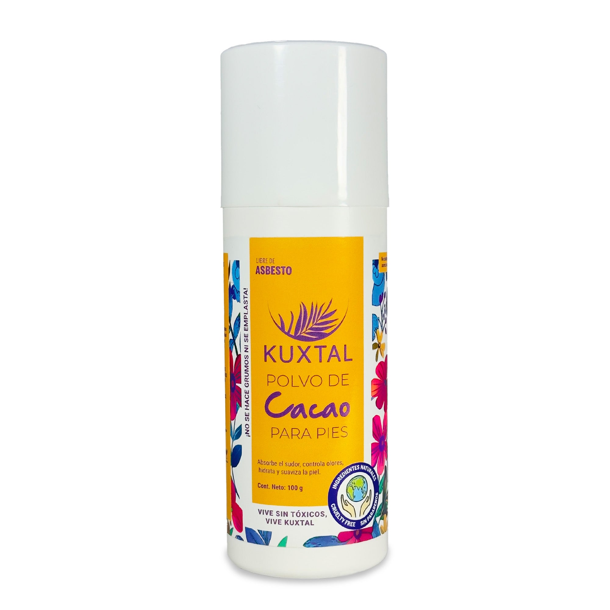 Polvo de Cacao Talc Free para Pies 100 gr.