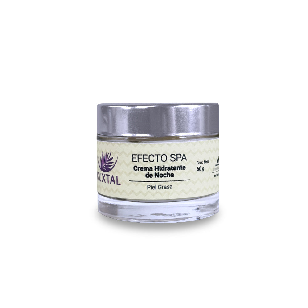 Efecto Spa – Crema Hidratante de Noche para Piel Grasa