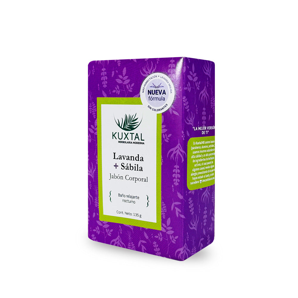 Jabón Corporal Lavanda + Sábila