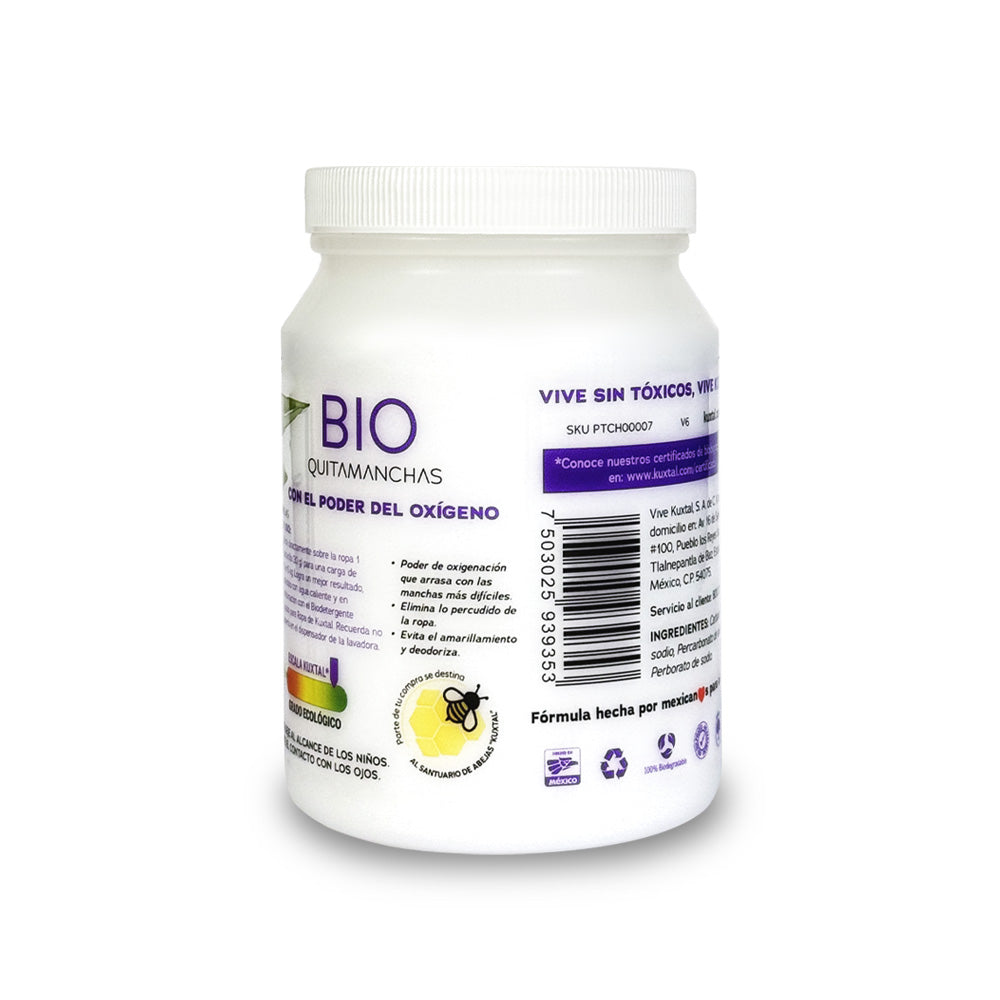 Bio Quitamanchas en Polvo para Ropa 500 gr