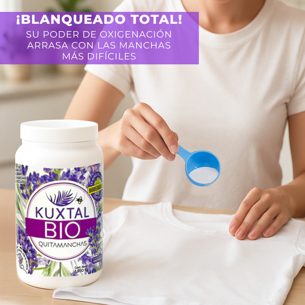 Bio Quitamanchas en Polvo para Ropa 1.8 L.