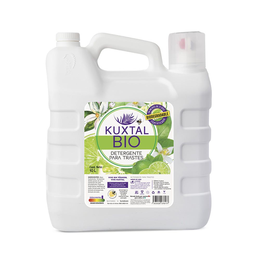 Bio Detergente Líquido para Trastes 10 L.