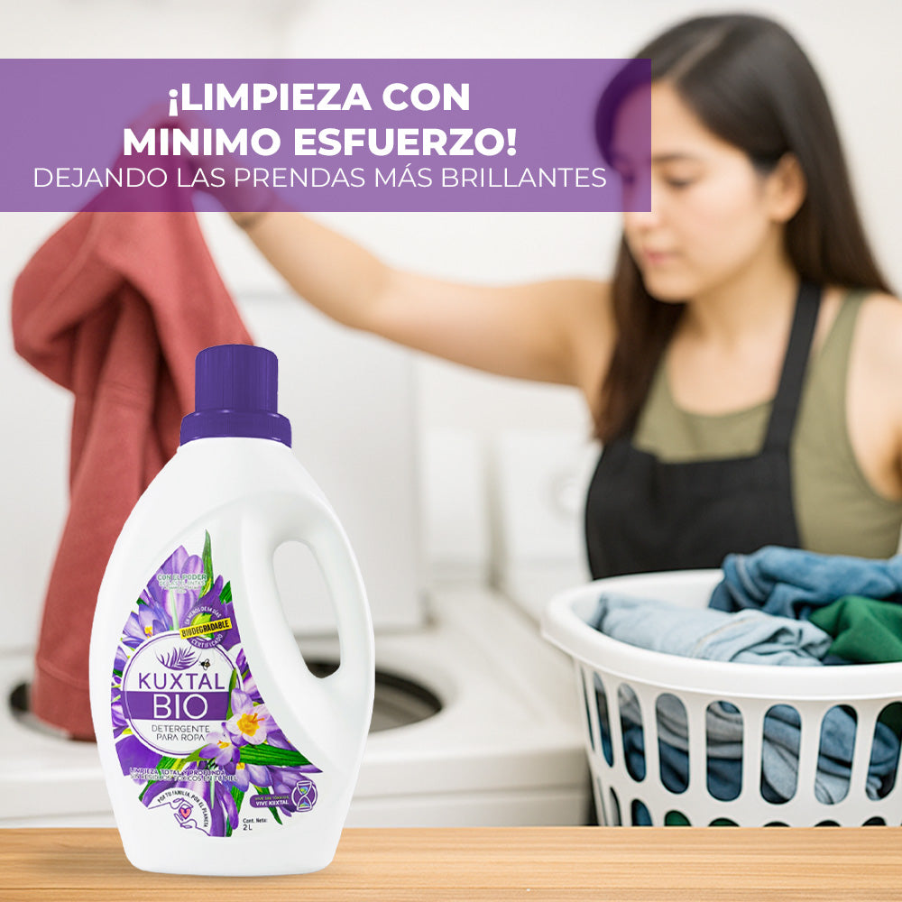 Bio Detergente Líquido para Ropa 2 L.