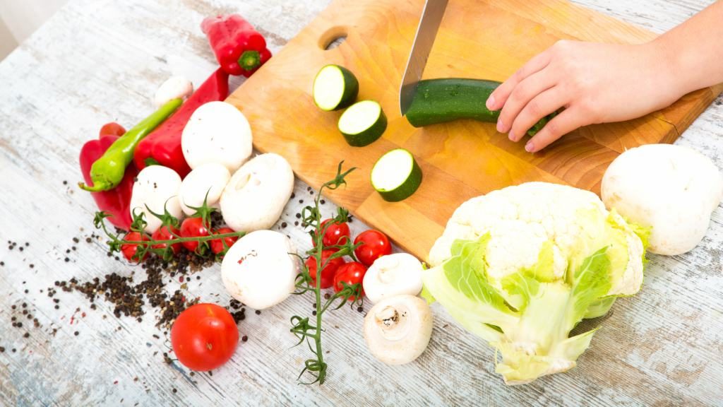 Comer verduras para tener uñas lindas