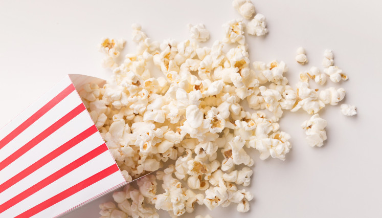 Los beneficios de las palomitas