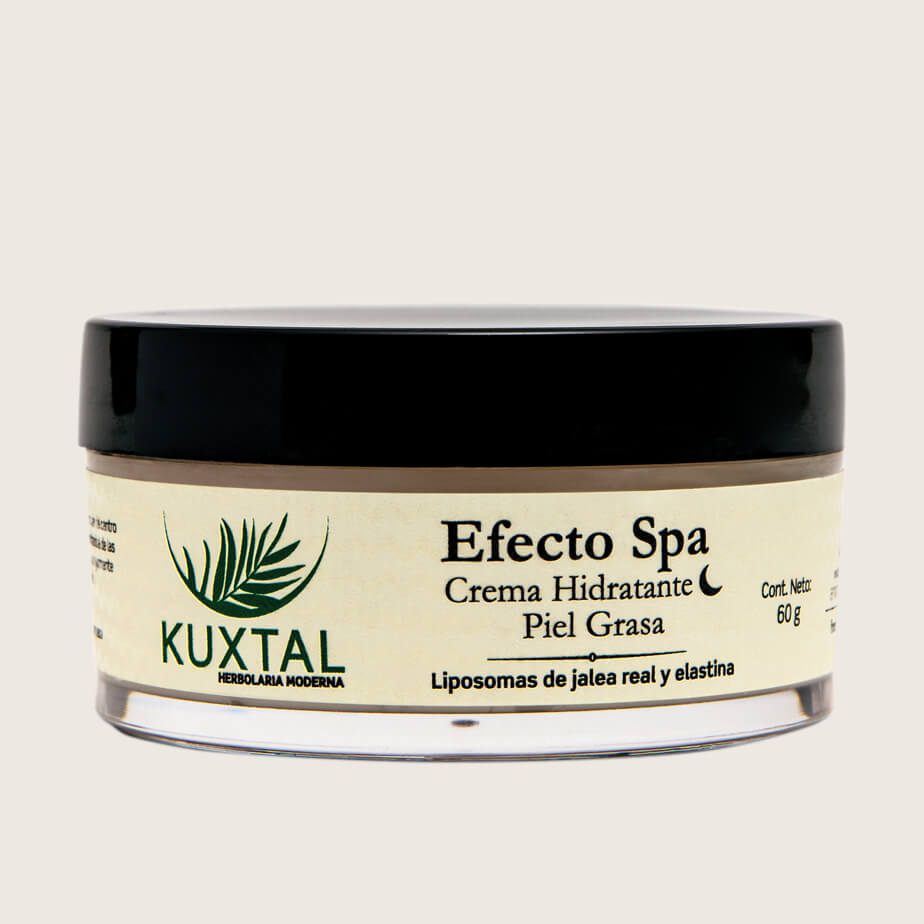 Crema Hidratante de Noche - Facial, Línea Efecto Spa - Kuxtal