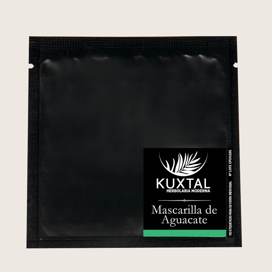 Mascarilla natural aguacate - Kuxtal