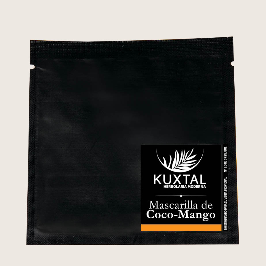 Mascarilla natural coco mango - Kuxtal